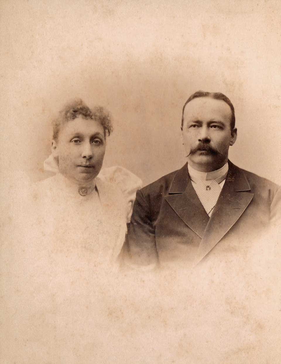 Portret van een echtpaar