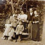 Familie in Duitsland Groep mensen in de natuur