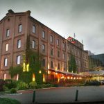 Włocławek - Zoutmolen (2015) groot roodbakstenen gebouw