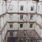 Włocławek - Zoutmolen drie gewitte muren zonder dak