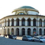 Warszawa  - Nationale Bank (2015) Rond hoek gebouw