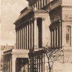 Warszawa - Teater Wielki - ingang (1910)